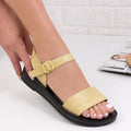 Sandale dama Bonny - Yellow