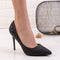 Pantofi dama cu toc Leonor - Black