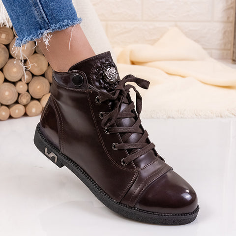 Ghete dama Samara - Brown