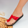 Papuci dama Alisia - Red