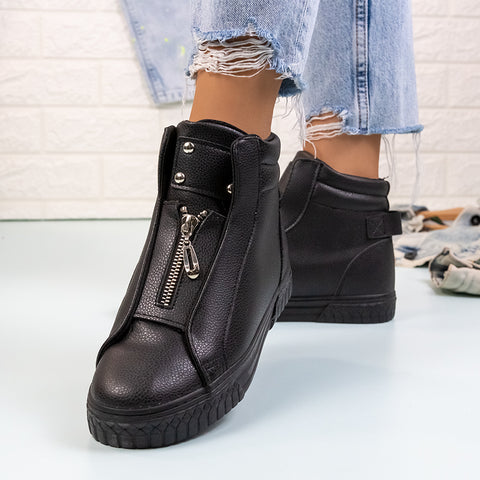 Ghete dama Clara - Black