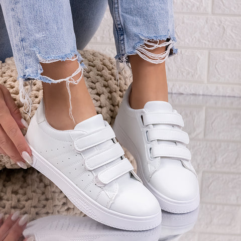 Pantofi sport Edna - White