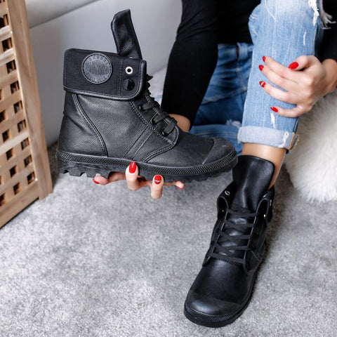 Ghete dama Dakota eco - Black » MoXo Romania