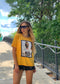 Tricou dama LENORA - Yellow » MoXo Romania