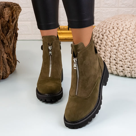 Ghete dama Letoya - Green