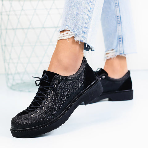 Pantofi Dama Aria-Black