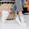 Tenisi dama Chloe - Silver/white » MoXo Romania
