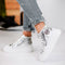 Tenisi dama Chloe - Silver/white » MoXo Romania