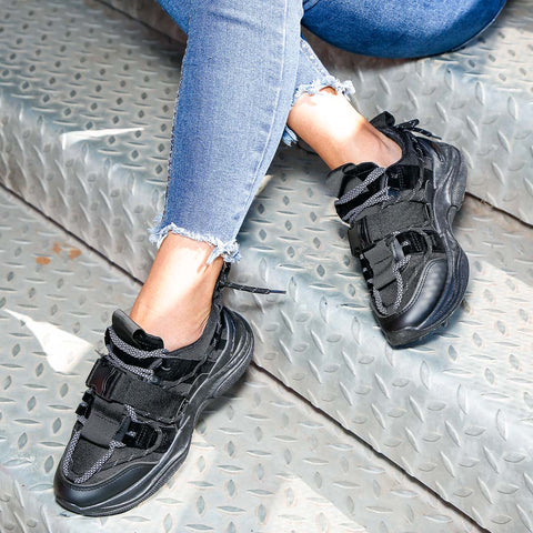 Adidasi Dama Marta - Black » MoXo Romania