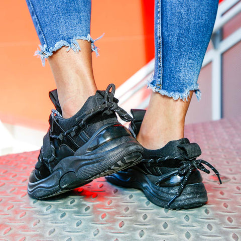 Adidasi Dama Marta - Black » MoXo Romania