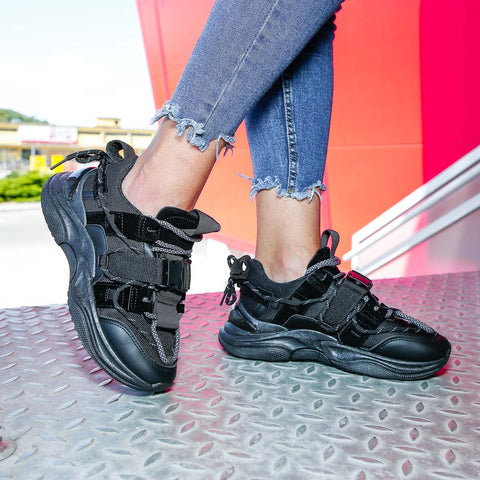 Adidasi Dama Marta - Black » MoXo Romania
