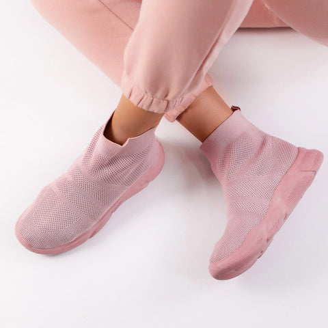 Adidasi dama Aurora-Pink » MoXo Romania