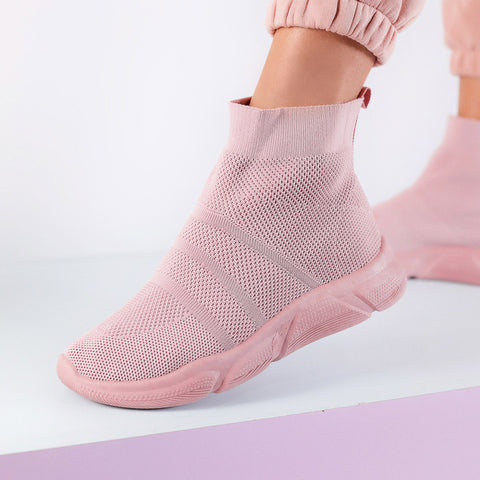 Adidasi dama Aurora-Pink » MoXo Romania