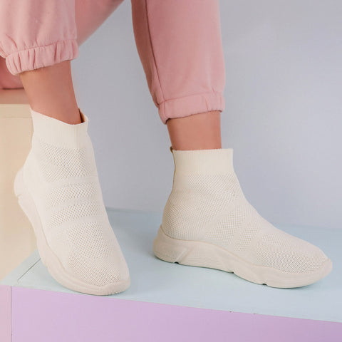 Adidasi dama Aurora-Apricot » MoXo Romania