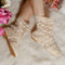 Cizme dama Yollita Mid  - Beige » MoXo Romania