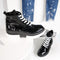 Ghete Dama Agnes - Black/White » MoXo Romania