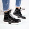 Ghete Dama Agnes - Black/White » MoXo Romania