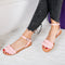 Sandale dama joase Moni - Pink