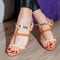 Sandale dama joase April - Beige
