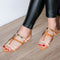 Sandale dama joase April - Beige