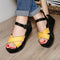 Sandale Dama Platforma Cora Yellow » MoXo Romania
