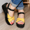 Sandale Dama Platforma Cora Yellow » MoXo Romania