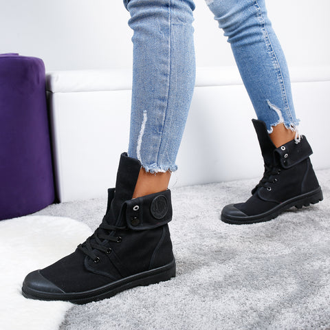 Ghete dama Dakota - Black