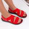 Sandale dama joase Alis - Red