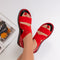 Sandale dama joase Alis - Red