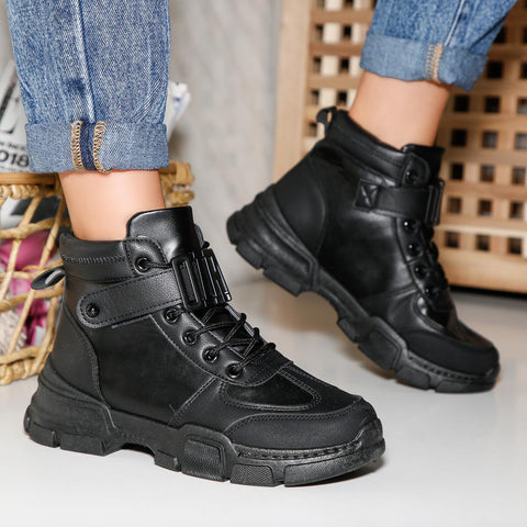 Ghete dama Tamara - Black » MoXo Romania