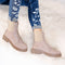 Ghete dama Natally - Grey » MoXo Romania