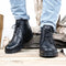 Ghete barbati - piele naturala - Simon - Black » MoXo Romania