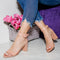 Sandale dama cu toc Chantelle - Pink » MoXo Romania