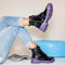 Ghete dama Steffy - Black/Purple » MoXo Romania