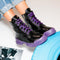 Ghete dama Steffy - Black/Purple » MoXo Romania
