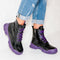 Ghete dama Steffy - Black/Purple » MoXo Romania