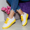 Tenisi Dama Rita - WHITE-YELLOW » MoXo Romania